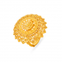 Majestic Floral MariGold Ring