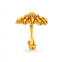Majestic Gold Floral Ring