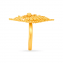 Glamorous Jaali Work Gold Ring