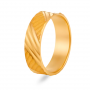Handsome Gold Striped Ring