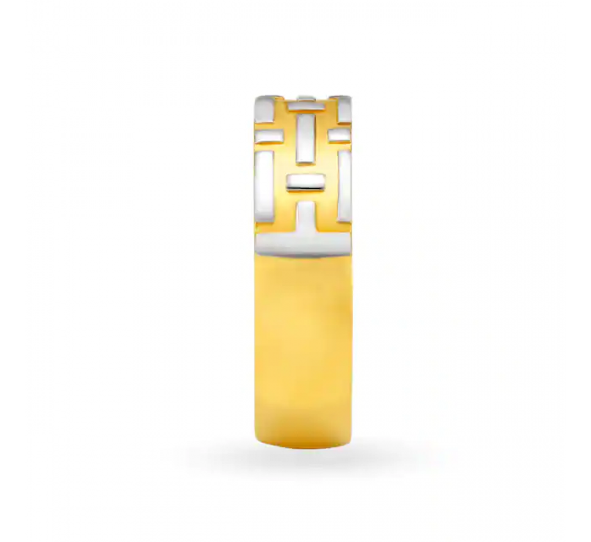 Geometric Gold Ring
