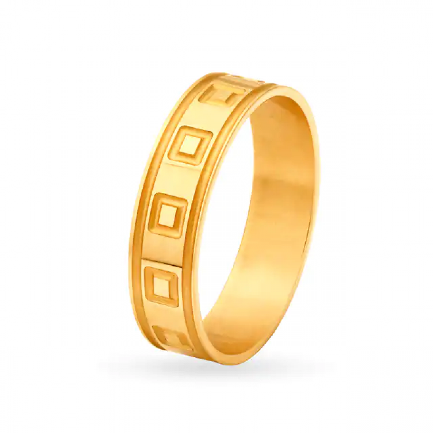 Flynn Gold Geometric Band Ring Flynn Gold Geometric Band Ring