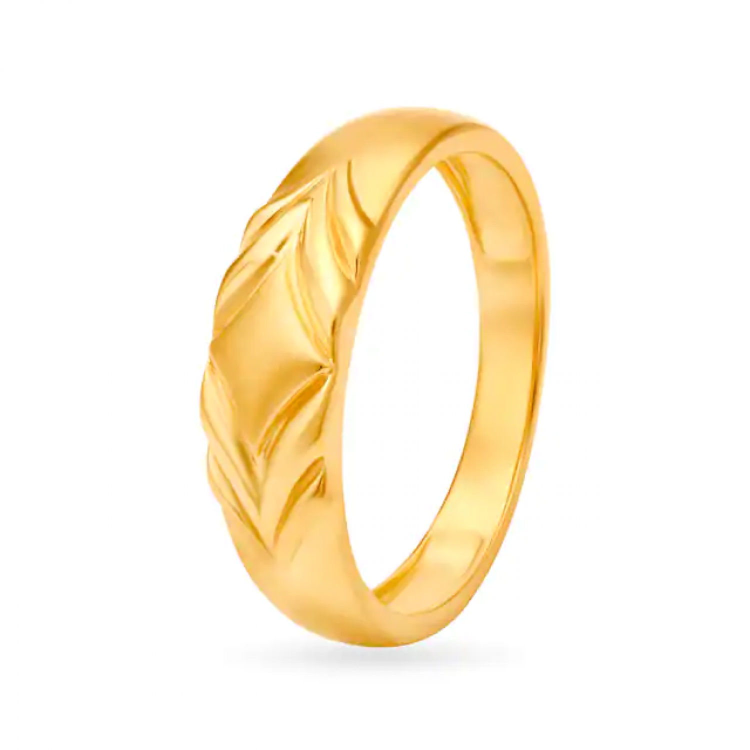Concentric Patterned Gold Ring Concentric Patterned Gold Ring