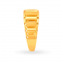 Stylish Gold Mesh Ring