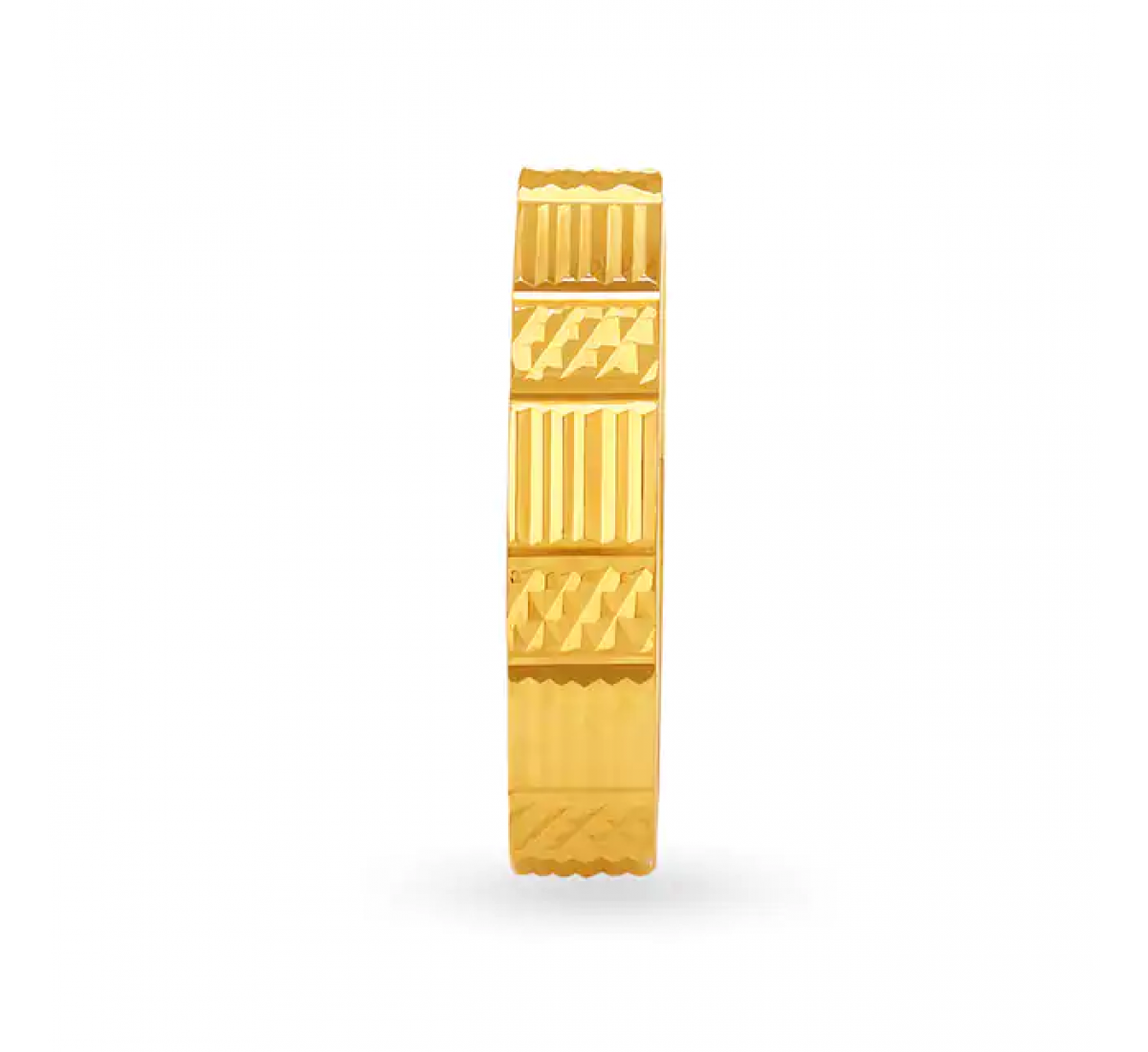 Elegant Gold Geometric Ring