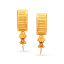 Striking Hoop Gold Earrings
