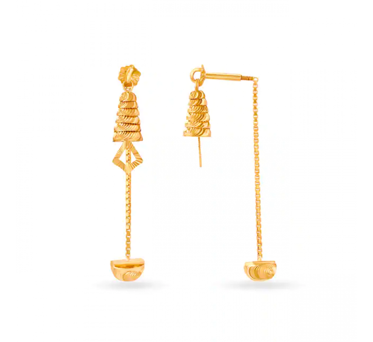 Leona Gold Drop Earrings