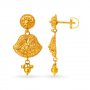 Majestic Gold Beaded Drops
