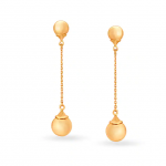 Indira Drop Gold Earrings