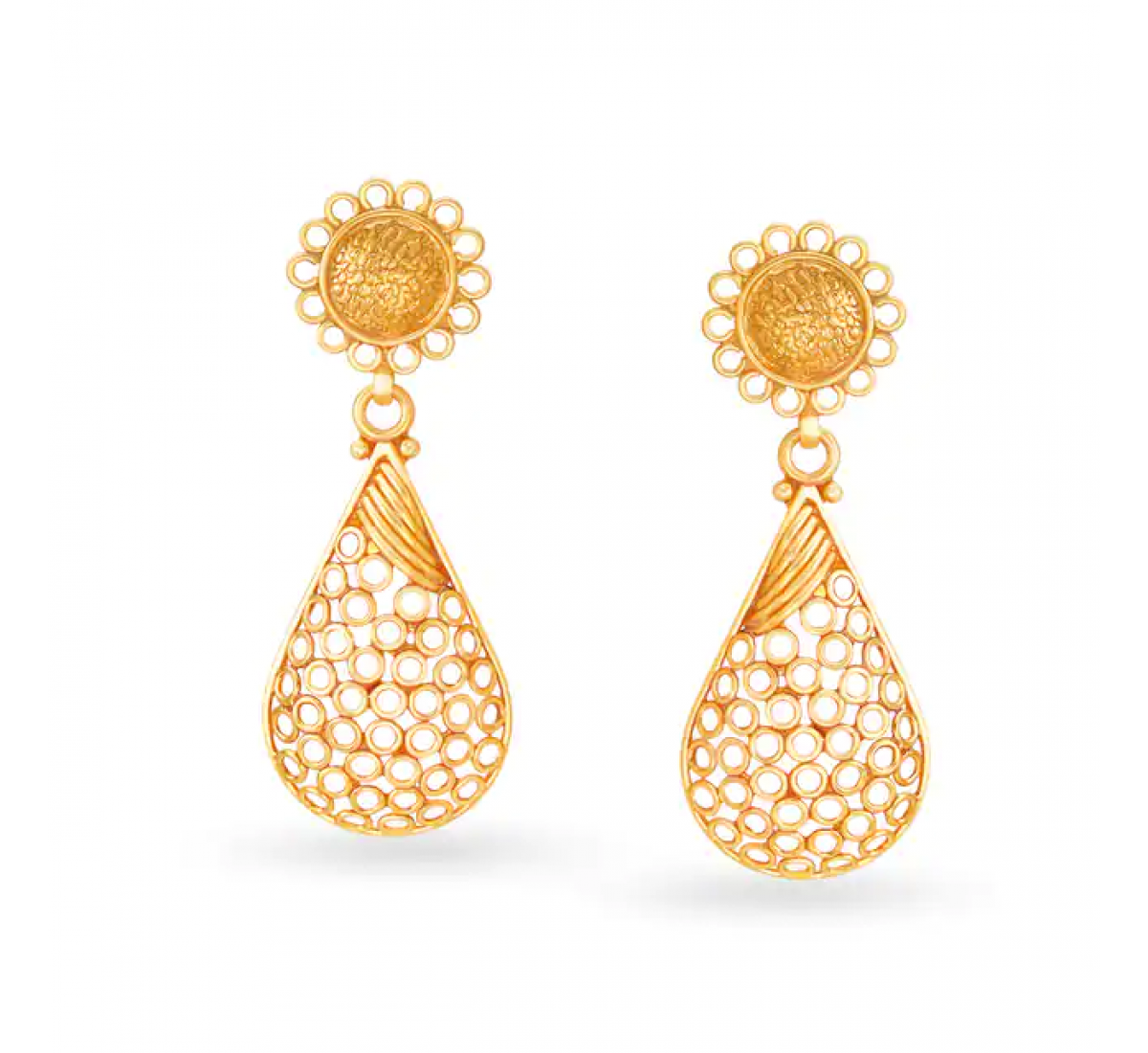 Teardrop Kael Gold Earrings