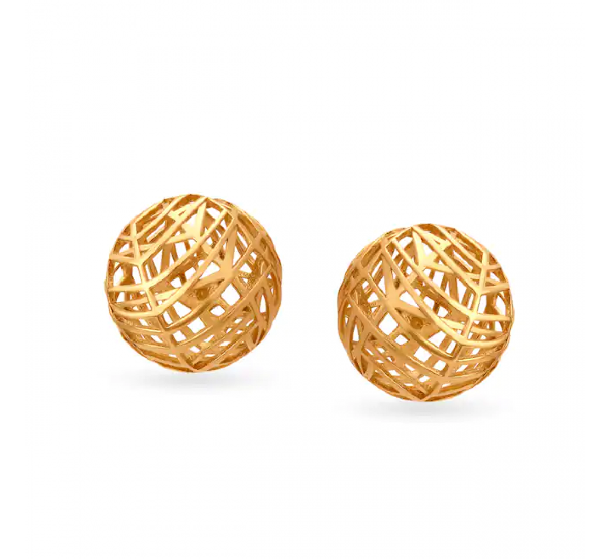 Unforgettable Fancy Gold Stud