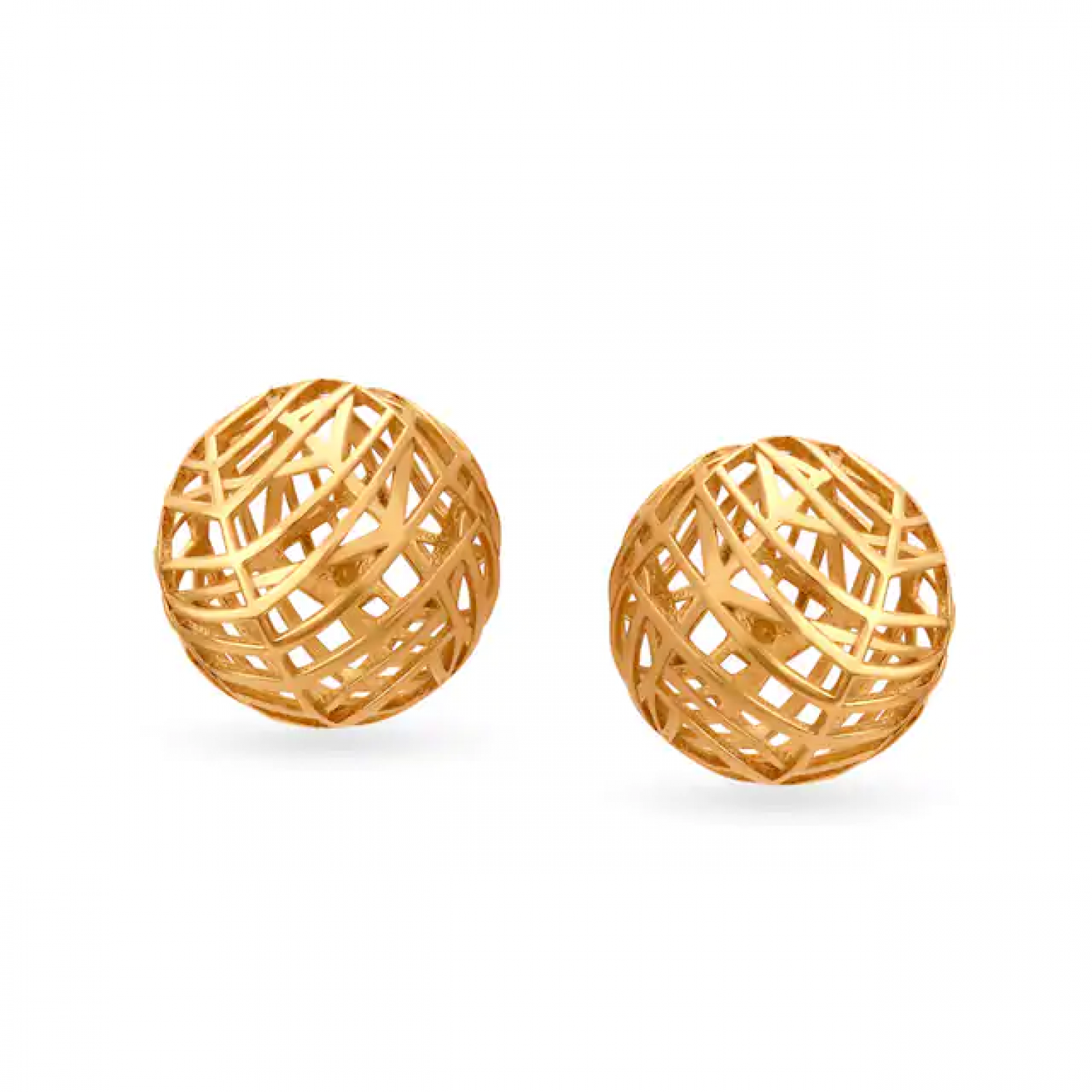 Unforgettable Fancy Gold Stud