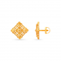 Unique Enchanting Gold Stud