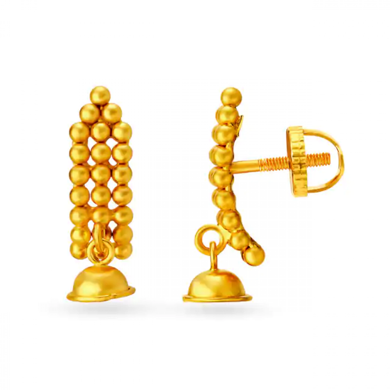 Dolly Drop Gold Earrings