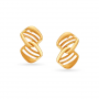Fancy Motif Gold Stud