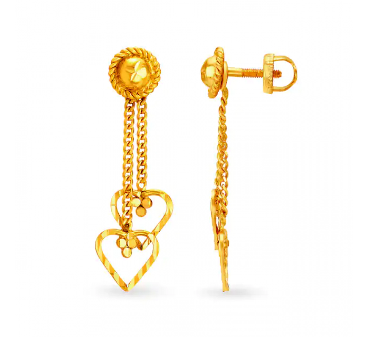 Flamboyant Gold Leaf Drops