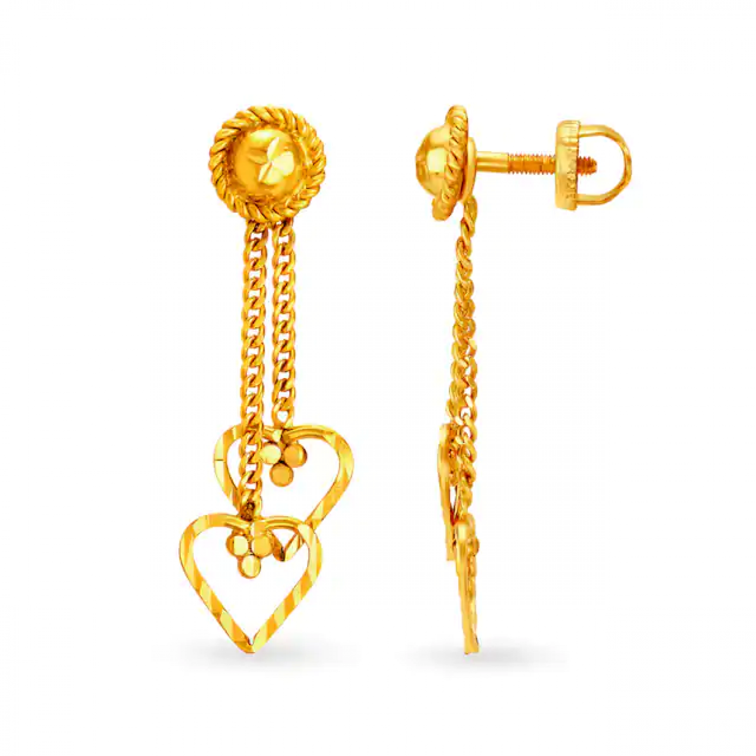 Flamboyant Gold Leaf Drops