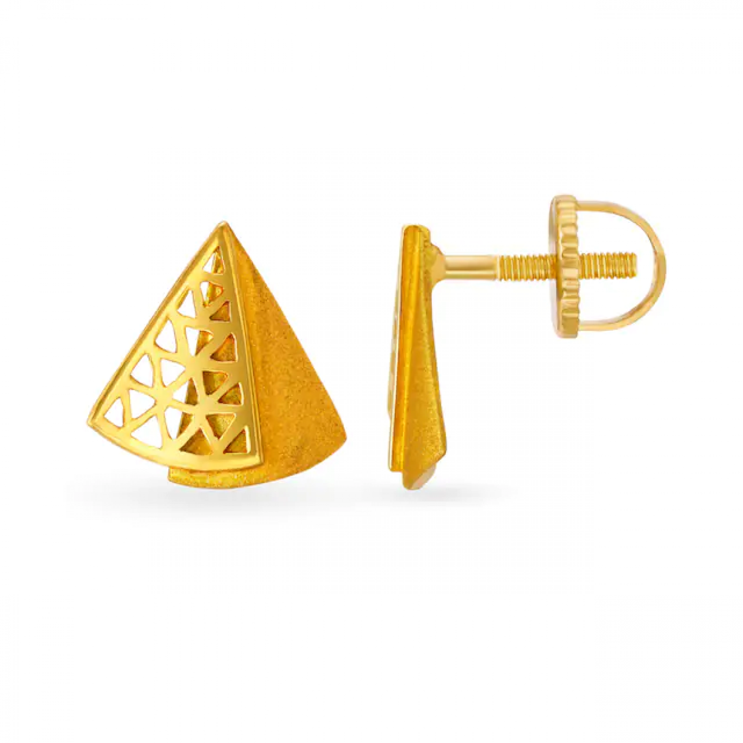Sophisticated Gold Studs