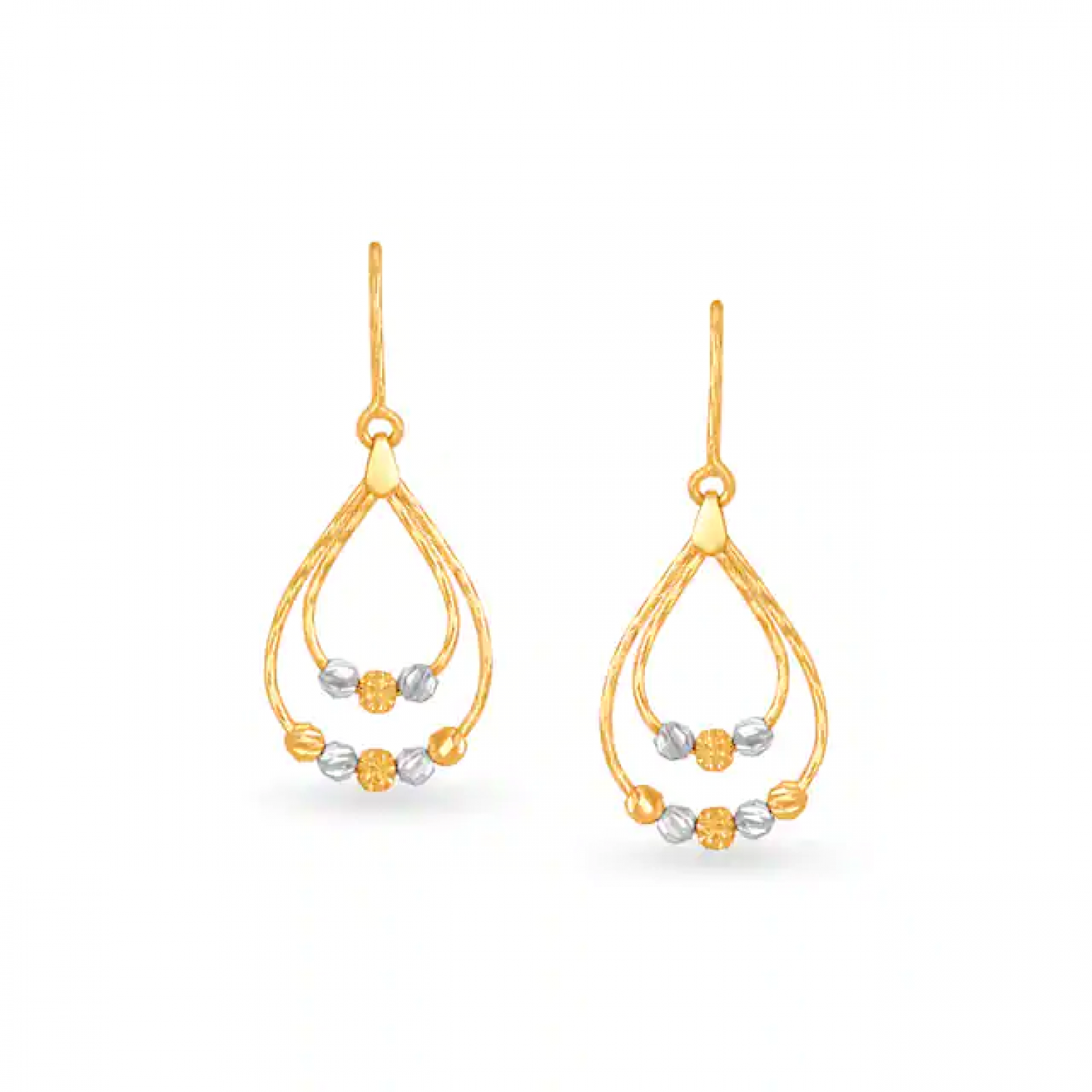 Barkha Drop Gold Earrings