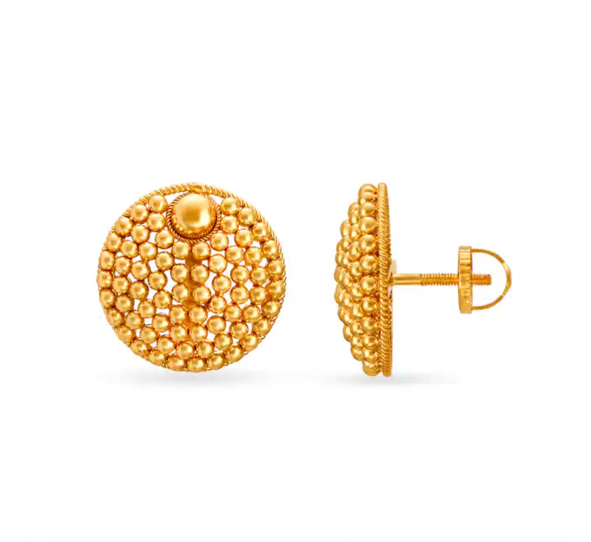 Kieran Round Rawa Gold Studs