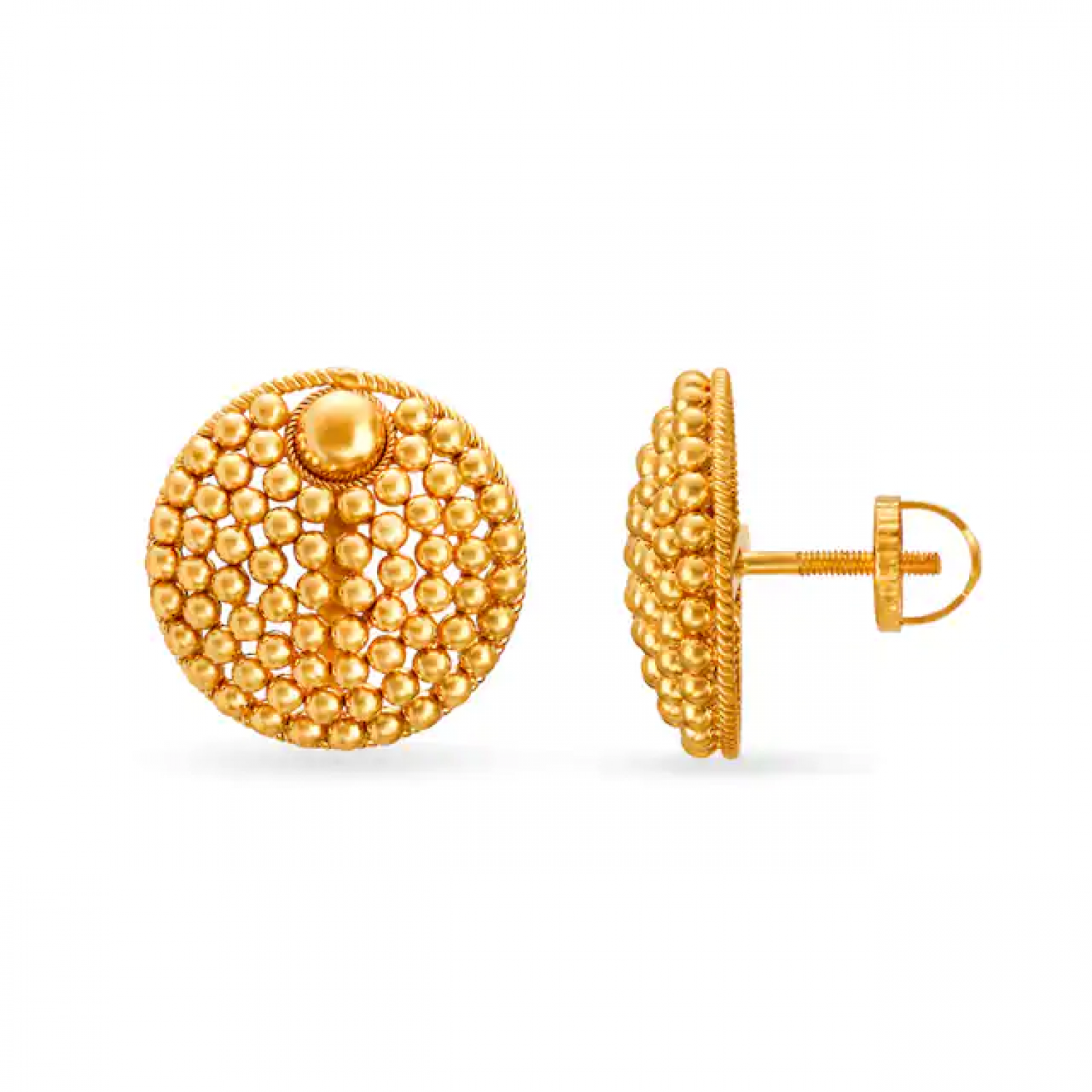 Kieran Round Rawa Gold Studs