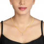 Pearl Isla Heart Gold Pendant