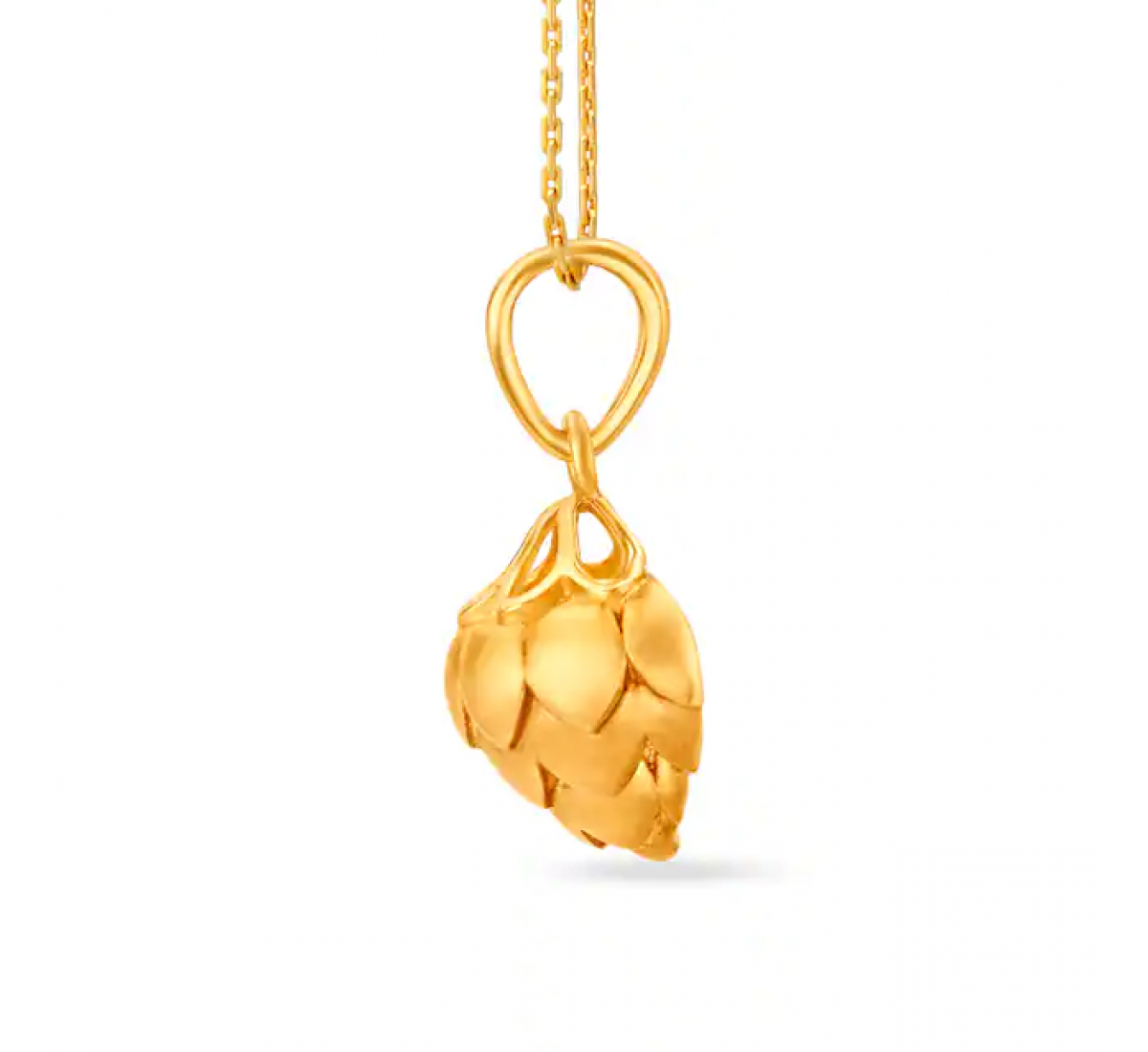 Shimmering Gold Pendant