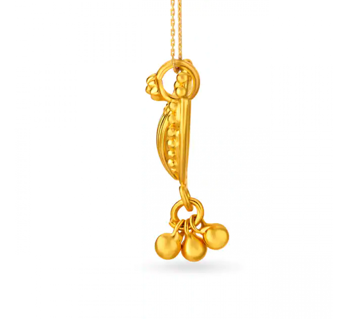 Simplistic Gold Pendant