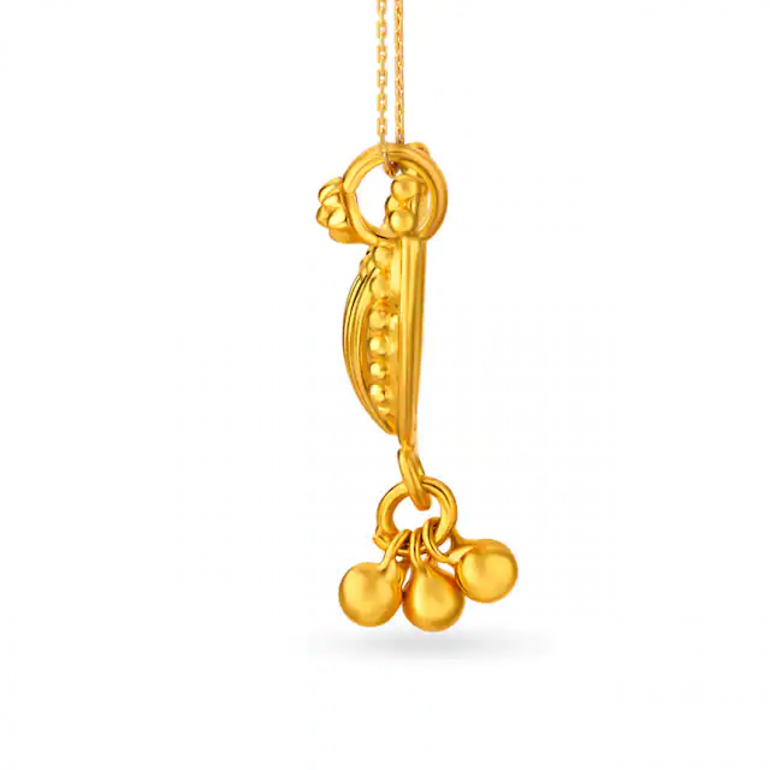 Simplistic Gold Pendant