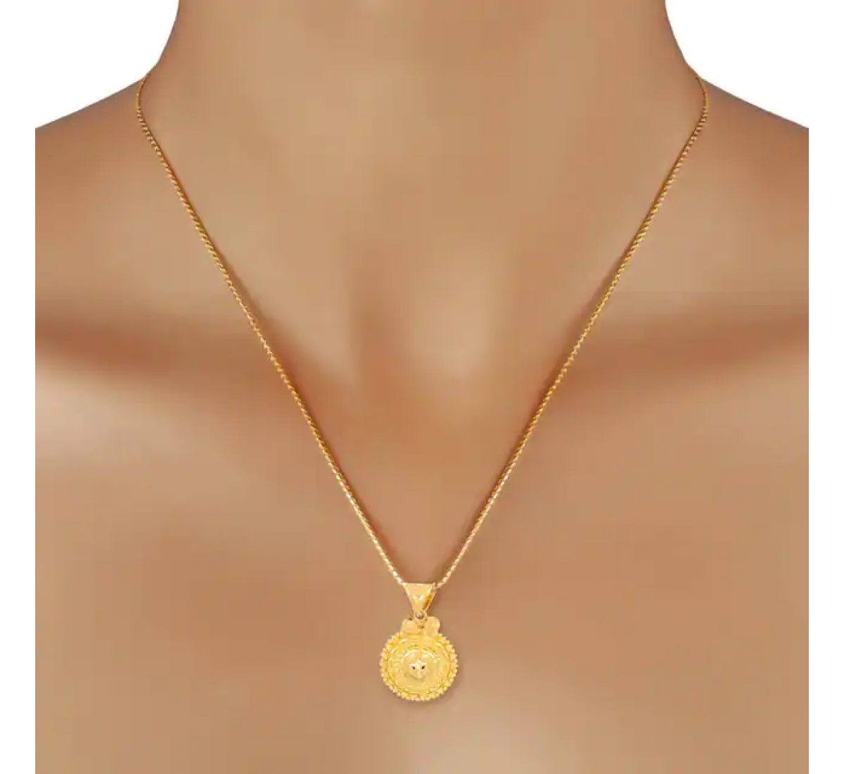 Sophisticated Gold Pendant