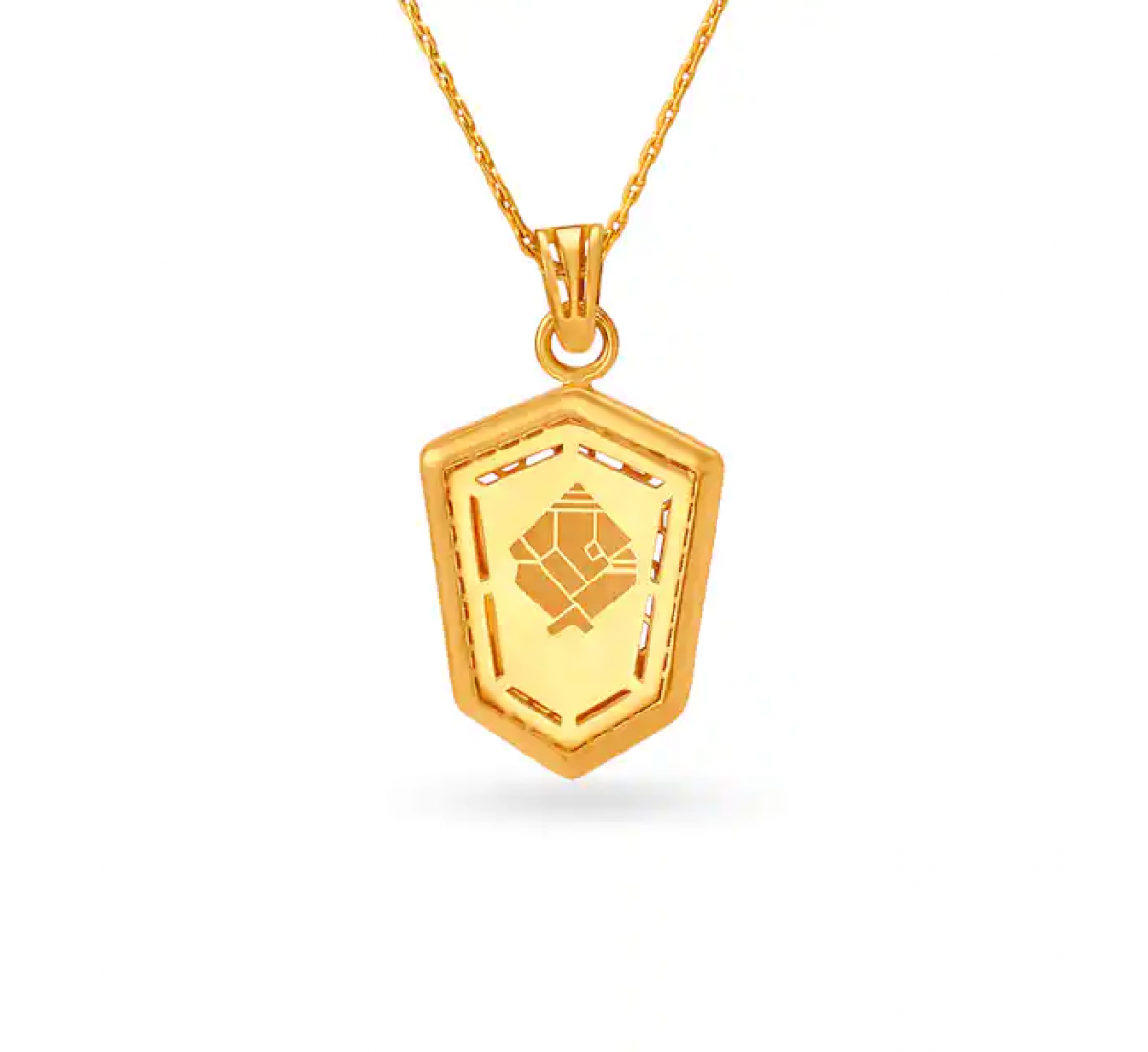 Devotional Gold Pendant
