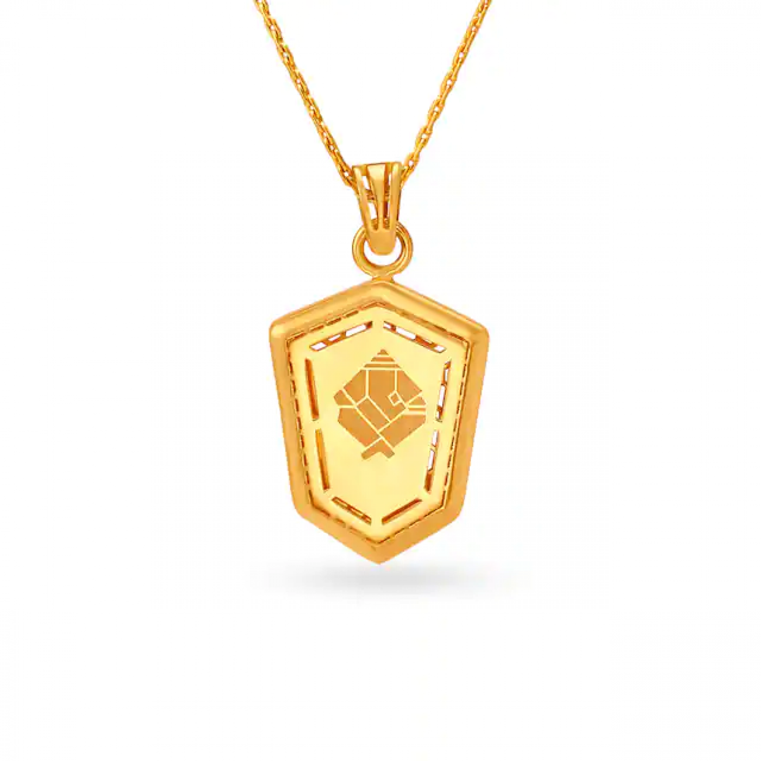Devotional Gold Pendant