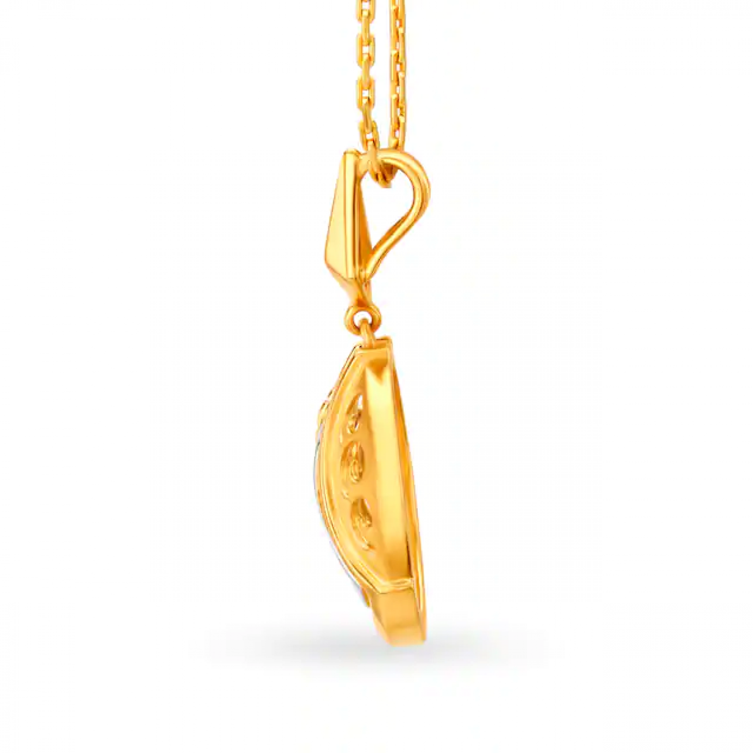 Beatific Gold Pendant
