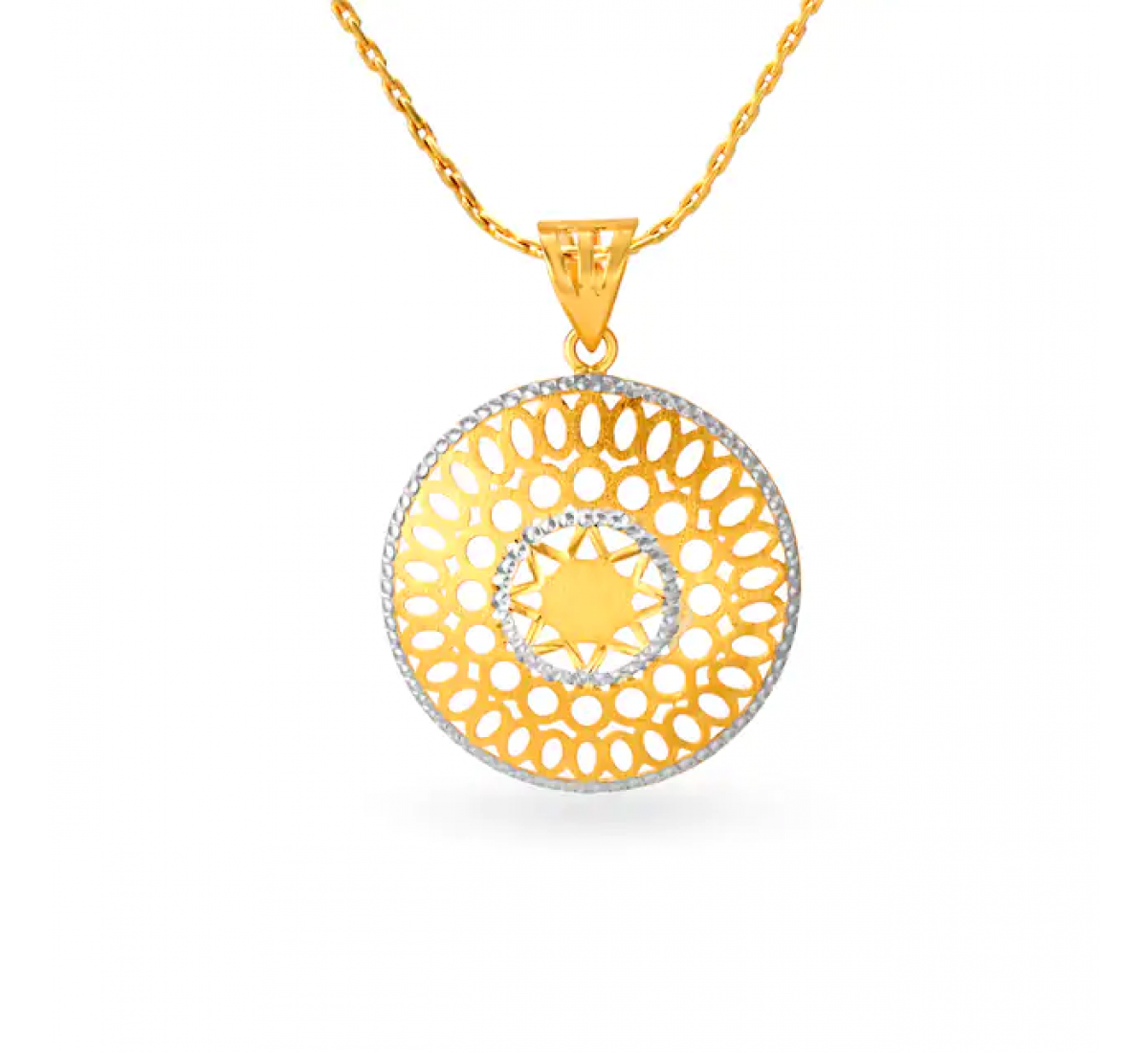 Hypnotic Gold Pendant