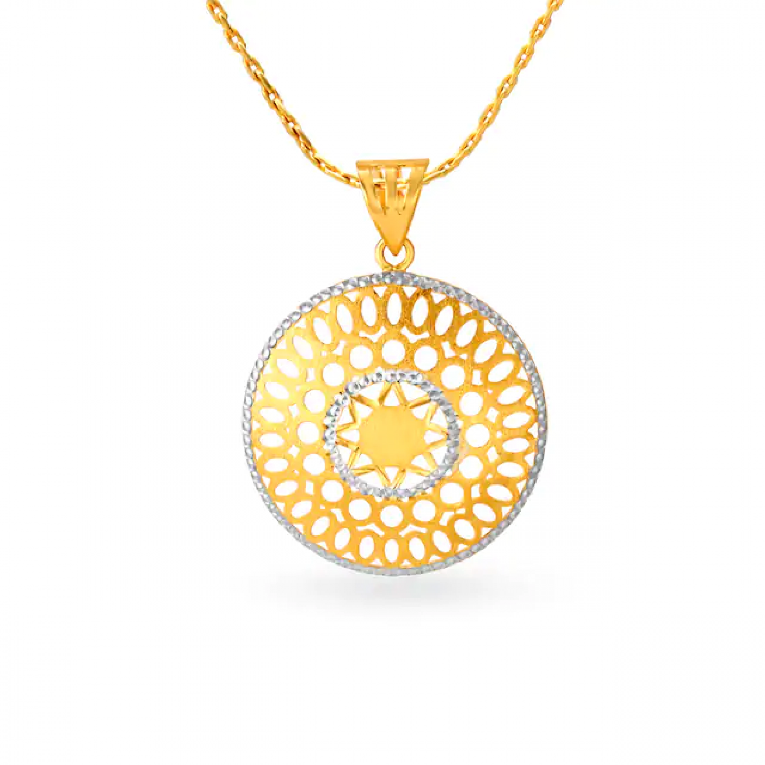 Hypnotic Gold Pendant
