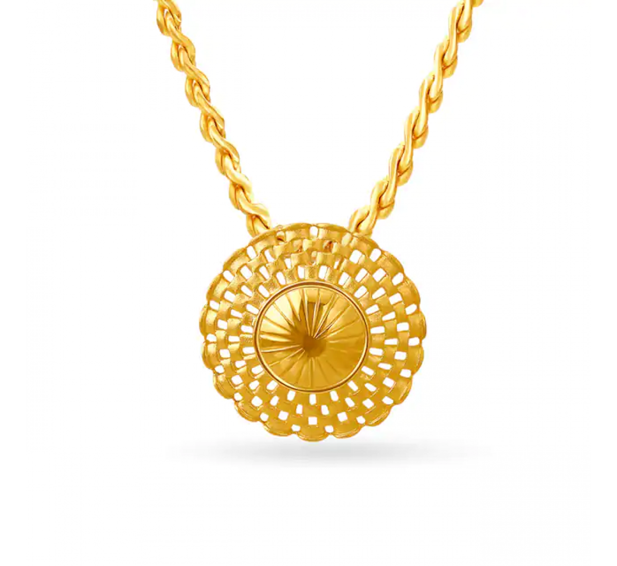 Shreya Gold Pendant