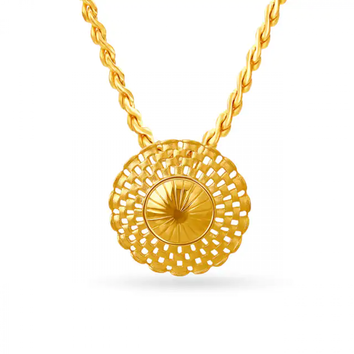 Shreya Gold Pendant