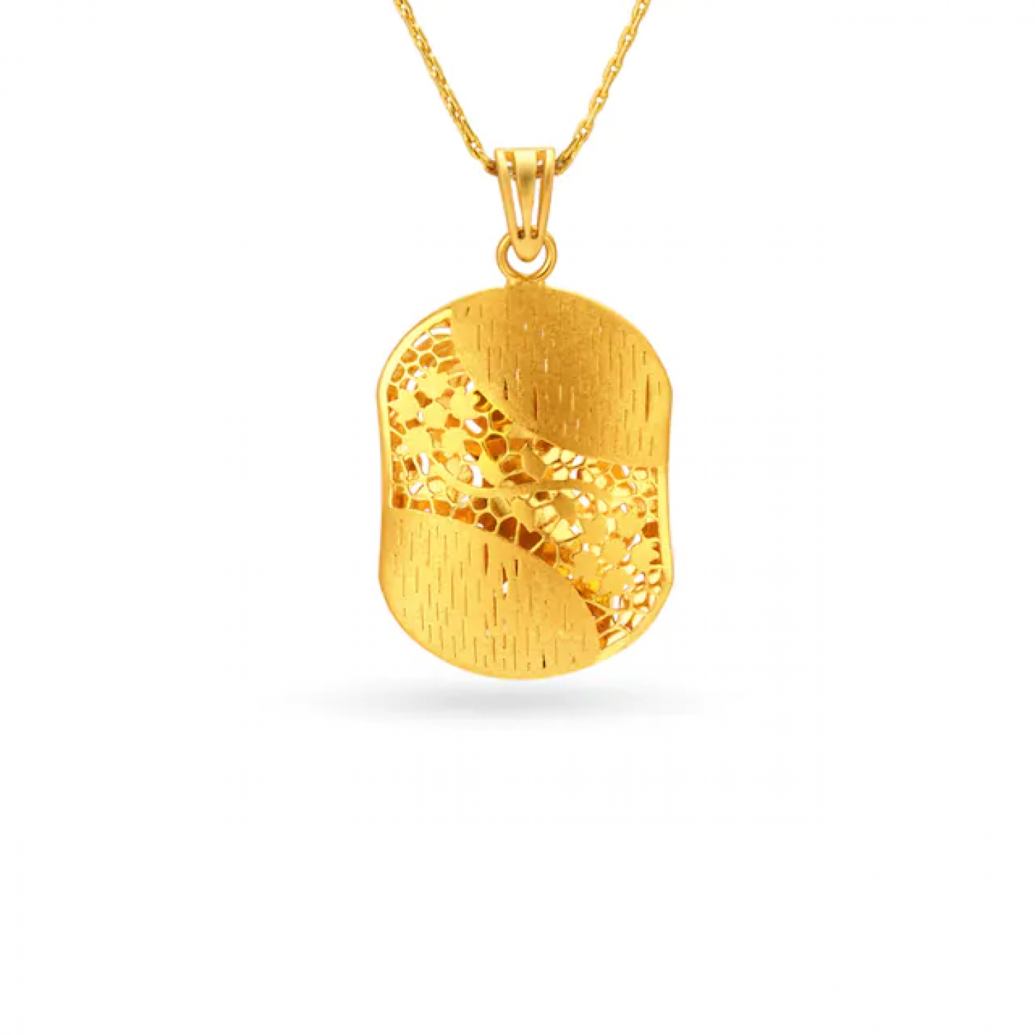 Akshara Gold Pendant