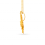 Floral Gold Leaf Pendant
