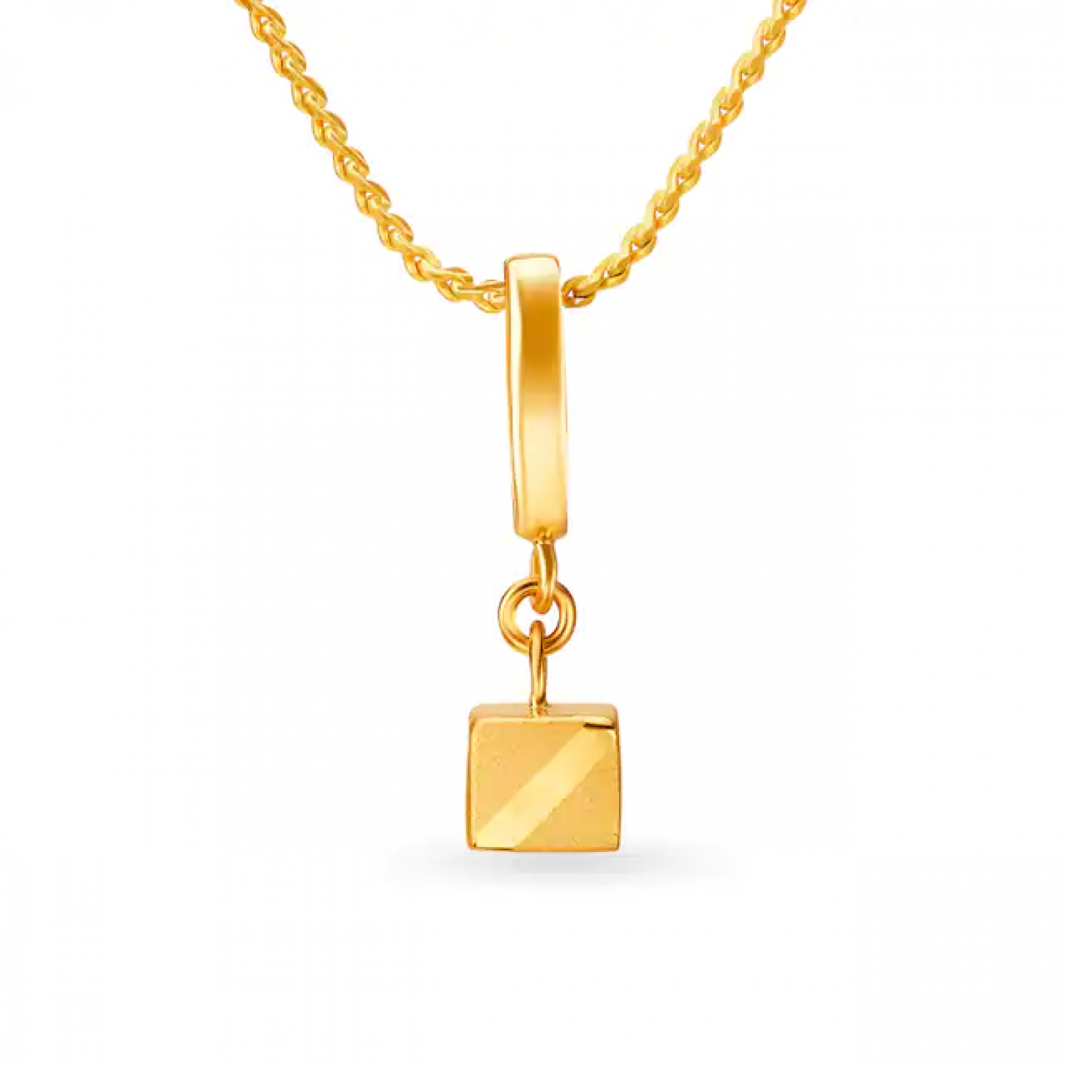Chic Hook Gold Pendant