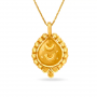 Pear Shape Gold Pendant
