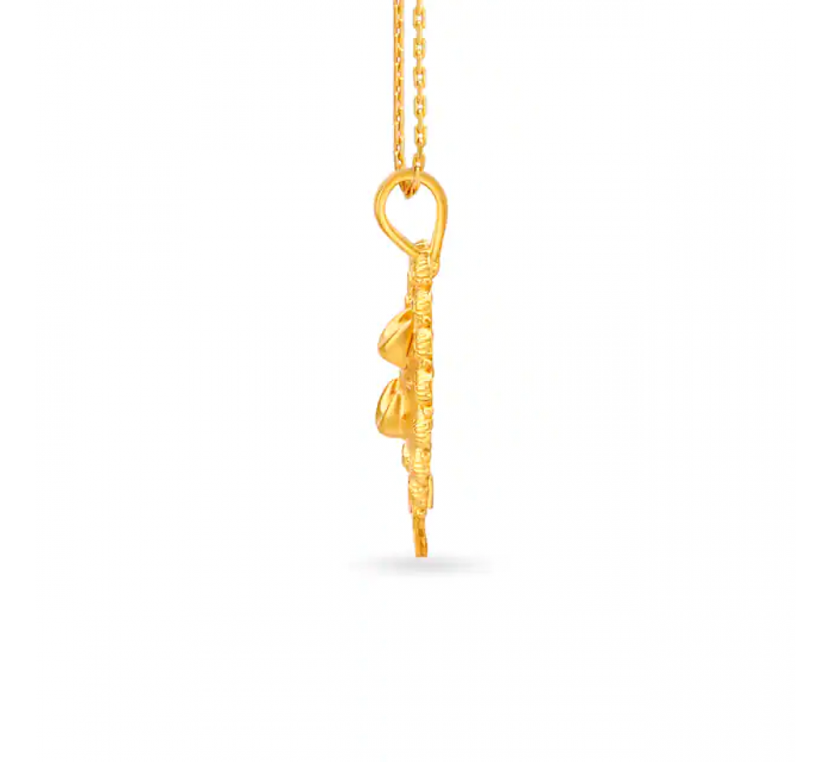Pear Shape Gold Pendant