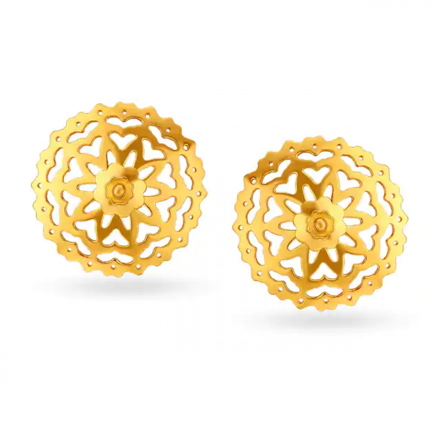 Hayes Floral Gold Pendant Set