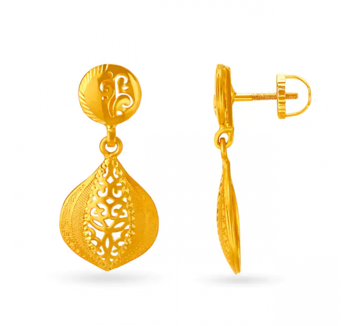 Harmonic Gold Pendant Set