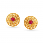 Rustic Gold Pendant Set