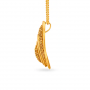 Elegant Dax Gold Pendant Set
