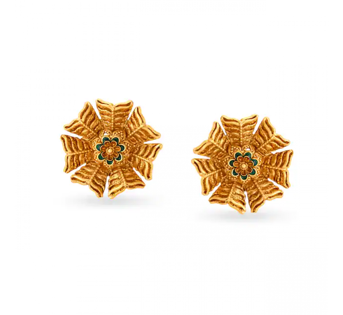 Knox Floral Gold Pendant Set