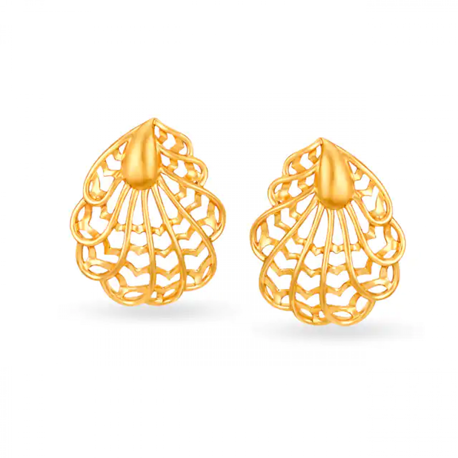 Leo Gold Peacock Pendant Set