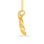Leo Gold Peacock Pendant Set