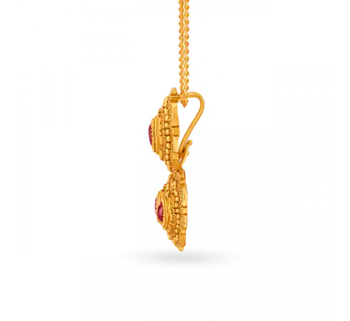 Marvellous Gold Pendant Set